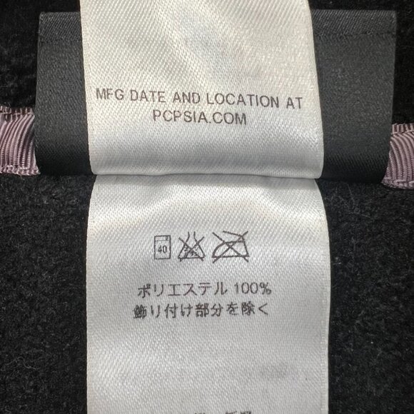 Patagonia Women's Synchilla Pullover Quarter Snap Sz S Black/Blue Fleece - Picture 7 of 10